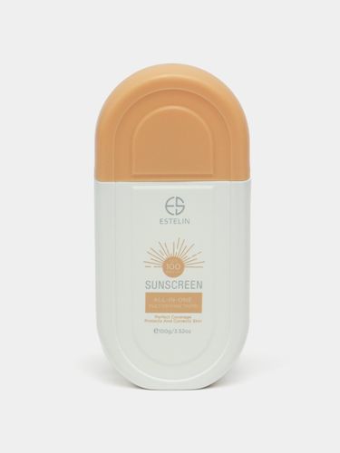 Солнцезащитный крем Estelin Sunscreen All-In-One SPF100, 100 г