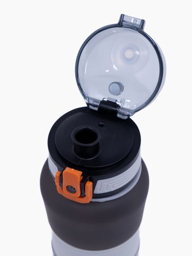 Sport uchun suv shishasi TM123, 650 ml, kulrang, в Узбекистане