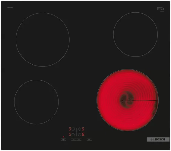 Варочная панель Bosch PKE611BA2E, Черный, фото