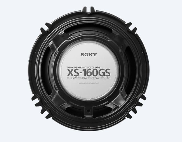 Двухполосные коаксиальные динамики Sony XS-160GS, Черный, купить недорого