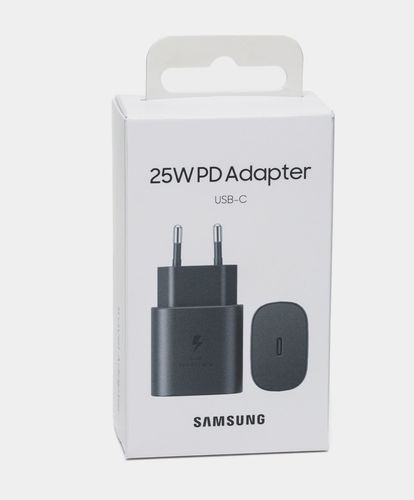 Зарядный блок Samsung 25W PD Adapter USB-C, Черный