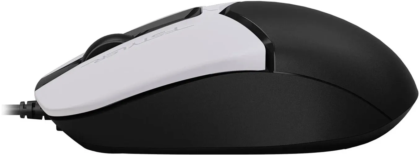 Мышь A4Tech FM12S, Черно-белый, купить недорого