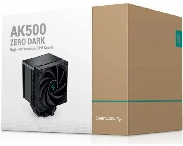 Кулер для процессора Deepcool AK500 ZERO DARK, Черный