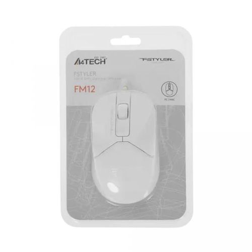 Мышь A4Tech FM12, Белый, фото