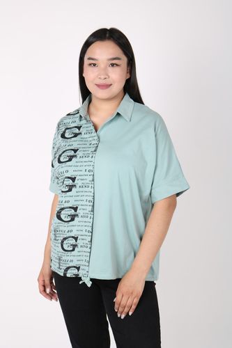 Рубашка Azaly 8307_2, Зеленый