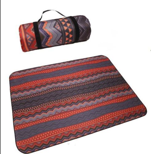 Пляжный коврик-сумка R-37, 150х200 см, Бордовый