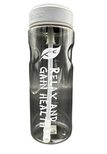 Бутылка для воды с крючком SportWay UASHE3, Серый