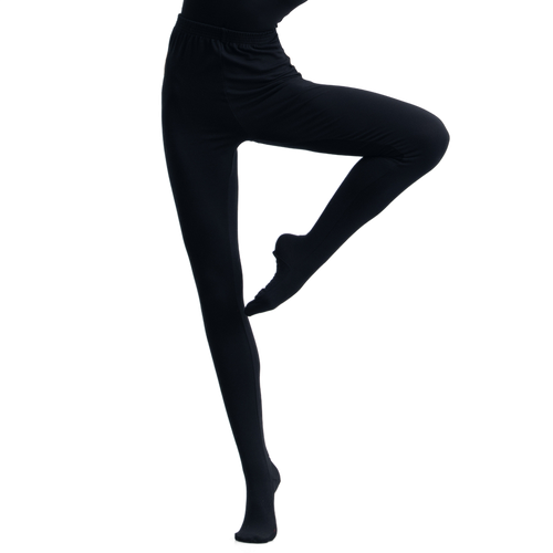Леггинсы колготки для балета SportWay FWLEG11, Черный