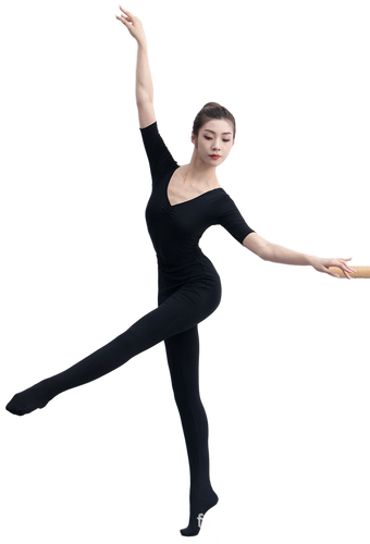 Леггинсы колготки для балета SportWay FWLEG11, Черный, 19000000 UZS