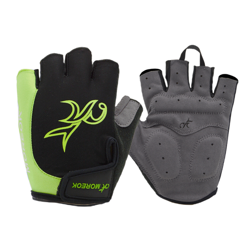 Перчатки Moreok SportWay UAPER17, Черно-зеленый, купить недорого