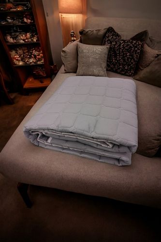 Одеяло Двуспальное Linens 3107, 195х215 см, Серый