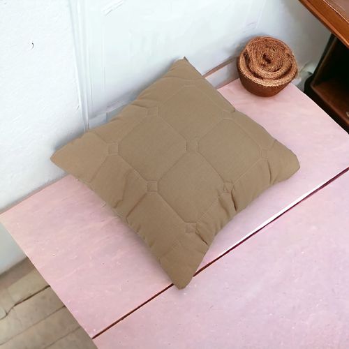 Подушка декоративная Linens 10388, 35х35 см, Коричневый