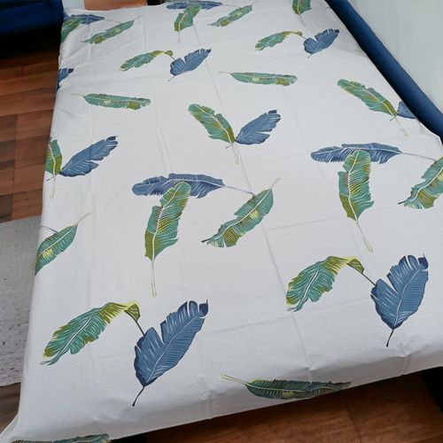 Простынь полуторное Linens 11219, 150х220 см, Белый, купить недорого