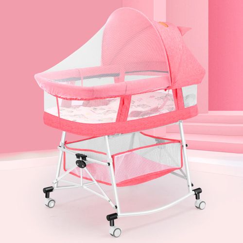 Люлька-Кроватка Children Pink 11875A, Розовый