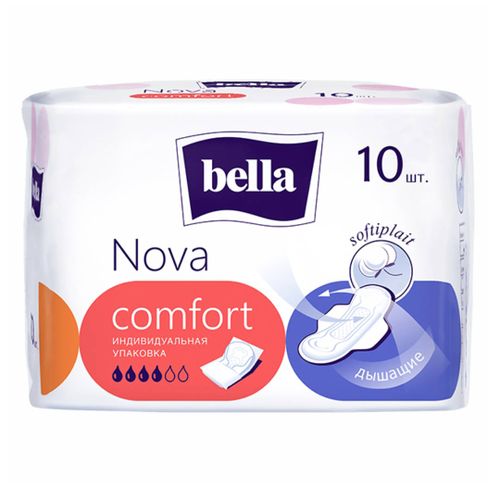 Прокладки Bella Nova Comfort, 4 кап, 10 шт