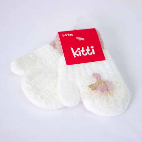 Варежки Kitti 8797891, Белый