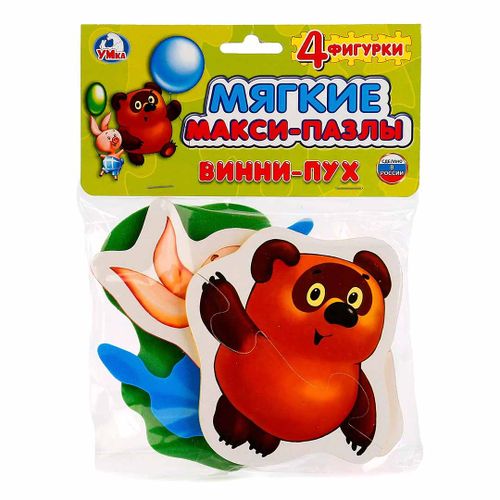 Мягкие макси-пазлы Умка Винни-Пух 4 фигурки PZ-141243