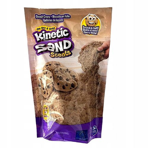 Кинетический песок Spin Master Kinetic Sand Dough Crazy, 227 гр, 3+ лет, Бежевый