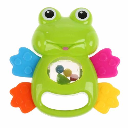 Развивающая игрушка погремушка Лягушонок Умка B1331284-R1, Зеленый