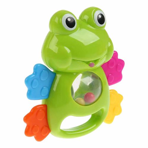 Развивающая игрушка погремушка Лягушонок Умка B1331284-R1, Зеленый, фото