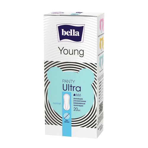 Ежедневные прокладки ультратонкие Bella Young Panty Ultra, 1 кап 20 шт