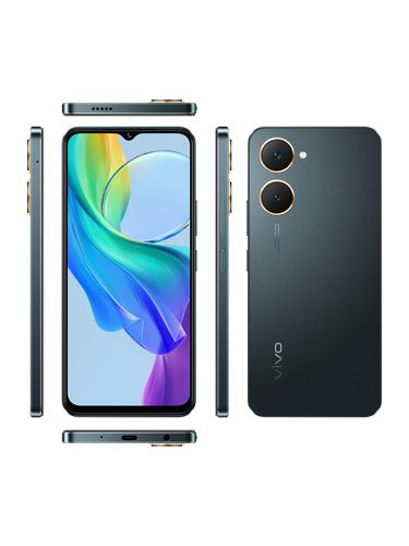 Smartfon Vivo Y03, qora, 4/128 GB, купить недорого