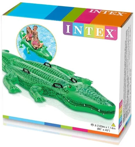 Надувной Плот Intex Giant Gator, Зеленый, купить недорого