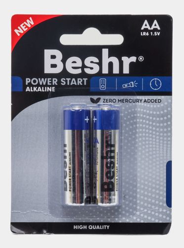 Батарейки Beshr Power Star Alkaline 2baa Lr6