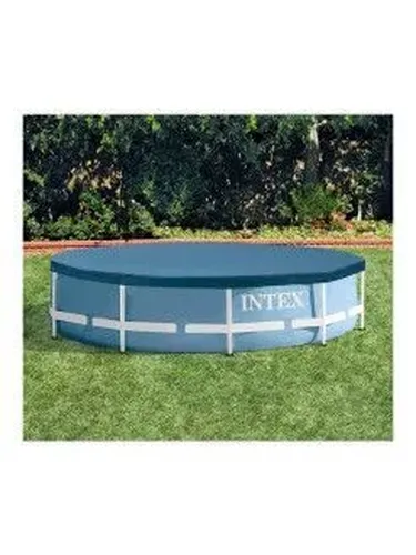 Тент Для Каркасного Бассейна Intex Round Pool Cover, Синий