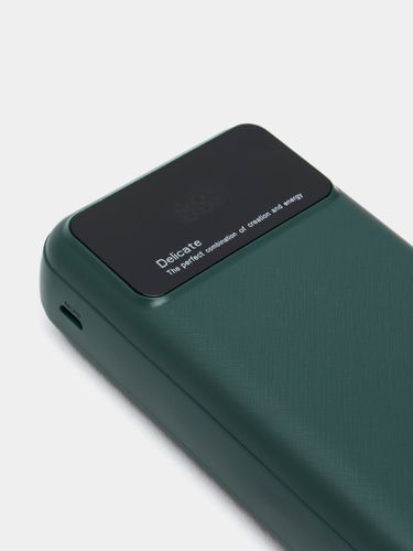 Портативный Аккумулятор Beshr Power Bank 20000 Mah, Зеленый