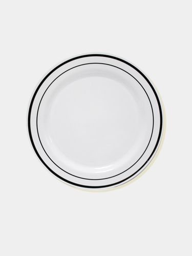 Металлизированные тарелки A-512, 190 мм, Белый, купить недорого