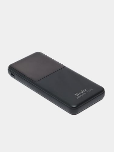 Portativ akkumulyator Beshr Power Bank 10000 Mah, qora