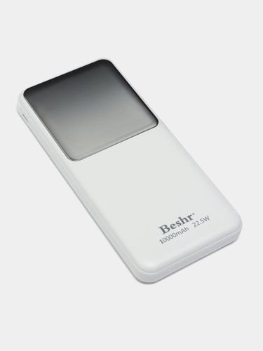 Портативный Аккумулятор Beshr Power Bank 10000 Mah, Белый