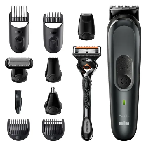 Триммер Braun MGK7321 + Бритва Gillette