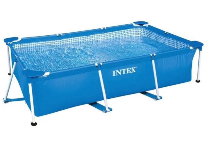 Каркасный Прямоугольный Бассейн Intex, 220х150х60 см, Синий