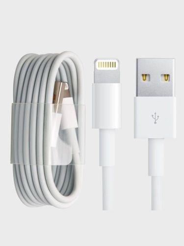 Кабель Beshr Iphone Usb Cabel, Белый, купить недорого