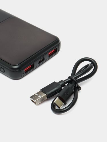 Portativ akkumulyator Beshr Power Bank 10000 Mah, qora, купить недорого