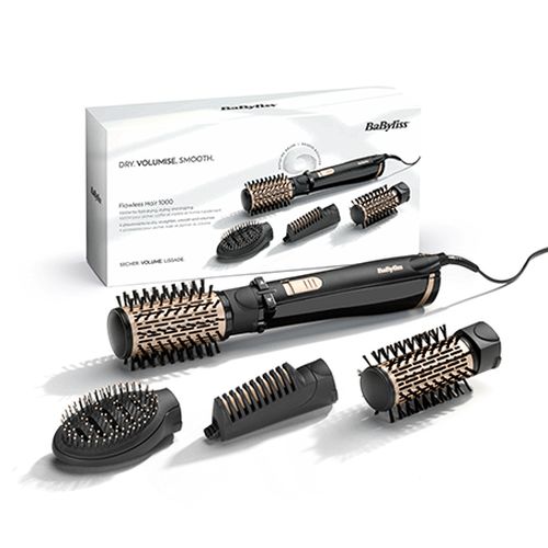 Фен-щетка BABYLISS AS964ROE, Черный