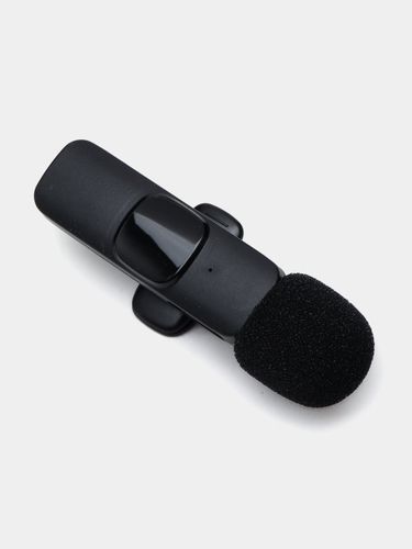 Микрофон беспроводной петличка с шумоподавлением Type-c, Черный, в Узбекистане