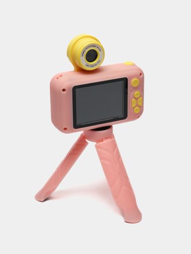 Детский фотоаппарат Т-39, Розовый, купить недорого
