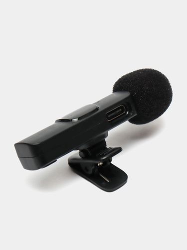 Микрофон беспроводной Type-C-Lightning-Mini Jack, 2 шт, Черный, купить недорого