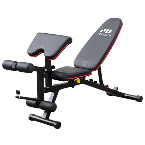 Универсальная силовая скамья Power Gym B10, Черный