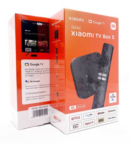 Медиаплеер Xiaomi Mi Box S 2nd Gen MDZ-28-AA, Черный