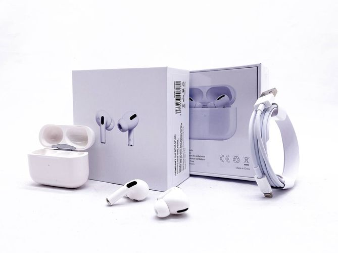 Simsiz naushniklar Airpods ANC Inkax T03, oq