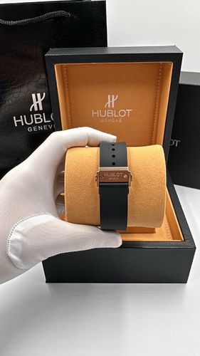 Erkaklar soati Hublot 214, Qora, купить недорого