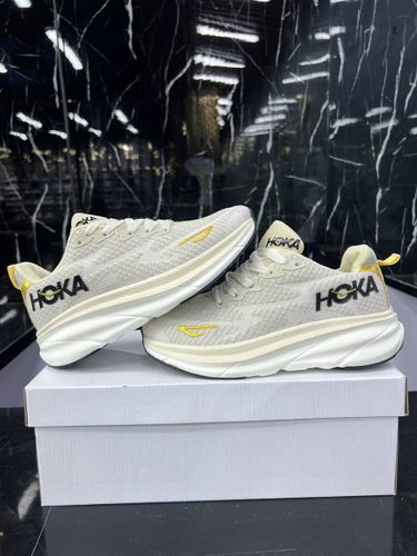 Мужские кроссовки Hoka Clifton A00684, Серый-белый, в Узбекистане