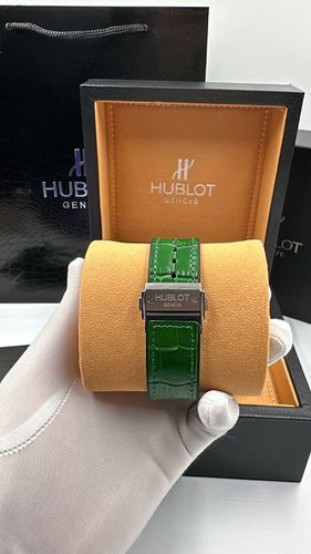 Erkaklar soati Hublot 220, Yashil, купить недорого