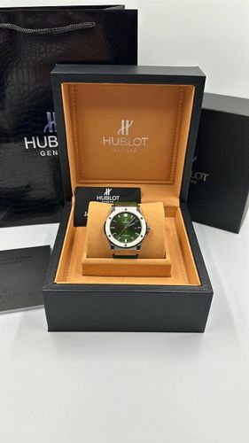 Мужские часы Hublot 220, Зеленый, купить недорого