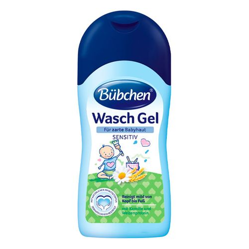 Гель для купания Bubchen Wash Gel Нежный уход с ромашкой, 50 мл