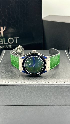 Мужские часы Hublot 218, Зеленый